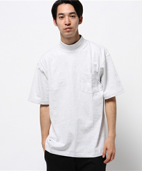 CAMBER×BEAMS / 別注 モックネック ポケットTee