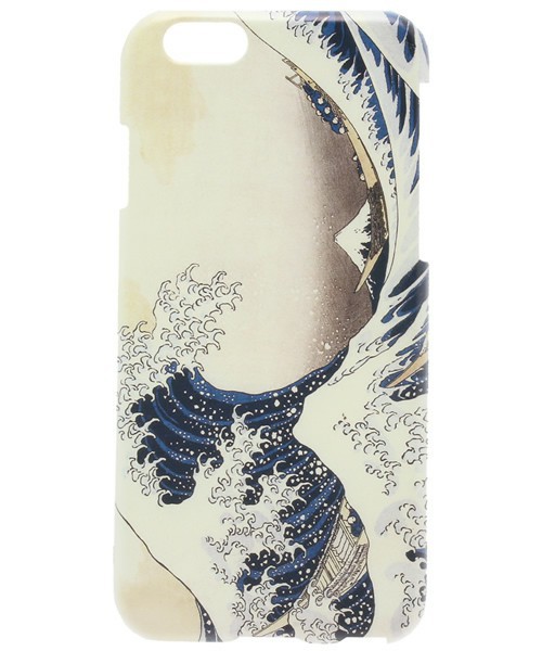 【カヤ】スマホくるみ iPhone6用ケース 沖浪裏