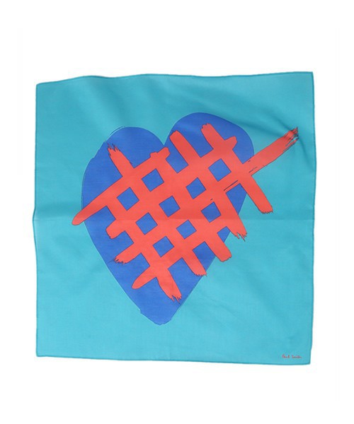 “HEART COLLECTION” PRINT HANDKERCHIEF/ 160884 HANK