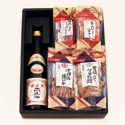 焼稀(やきまれ)と酒の肴津々浦々4品セット
