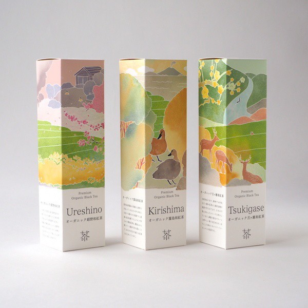 日本の和紅茶を楽しむ 【有機嬉野和紅茶(50g)、有機霧島和紅茶(50g)、有機月ヶ瀬和紅茶(30g)】