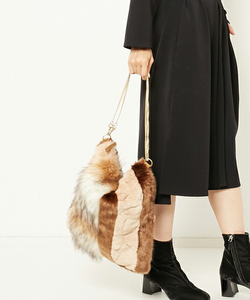AMERICAN RAG CIE 5WAYファーバッグ【WEB限定】