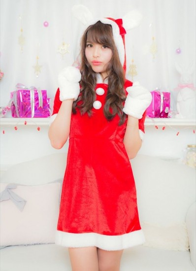 RED RABBIT SANTA