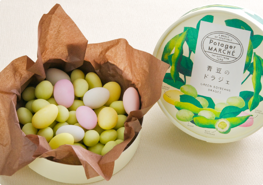 青豆のドラジェ